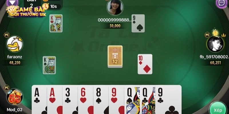 Cách đọc bài đối thủ trong Phỏm