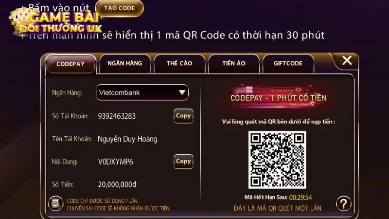 Sunwin nạp ít nhất bao nhiêu