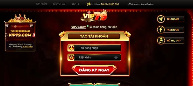 Vip79 là cổng game đổi thưởng “xanh chín”